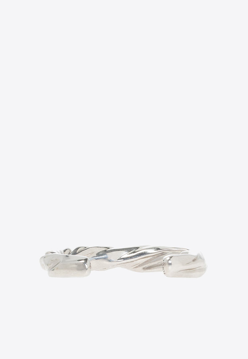 Nappa Twist Engraved Bracelet