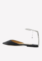 Saeda Patent-Leather Flats