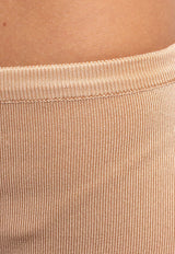 Ribbed-Knit Briefs