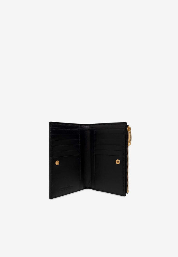 Medium Intreccio Bi-Fold Leather Wallet