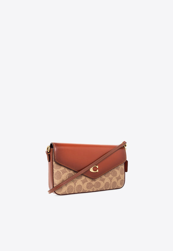 Wyn Monogram Jacquard Crossbody Bag