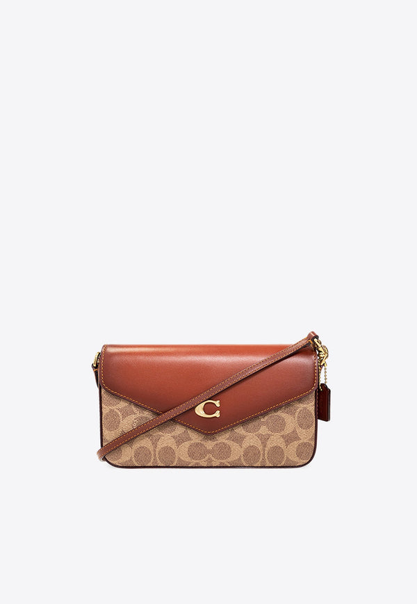 Wyn Monogram Jacquard Crossbody Bag