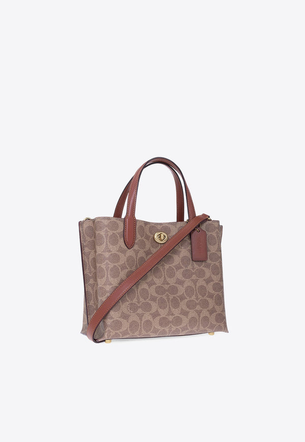 Willow 24 Signature Monogram Tote Bag