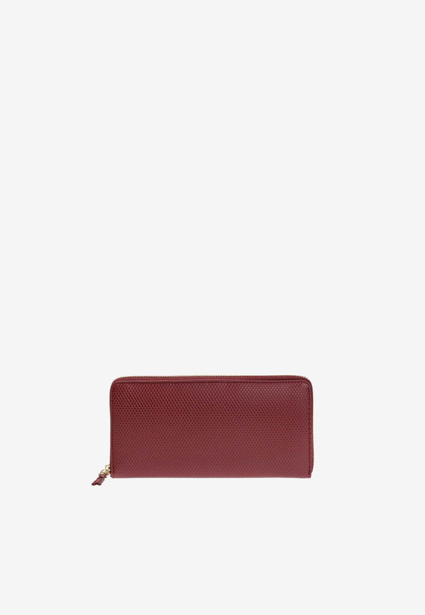 Leather Zip-Around Wallet