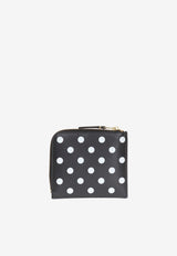 Polka Dot Zip-Around Pouch