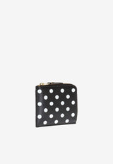 Polka Dot Zip-Around Pouch