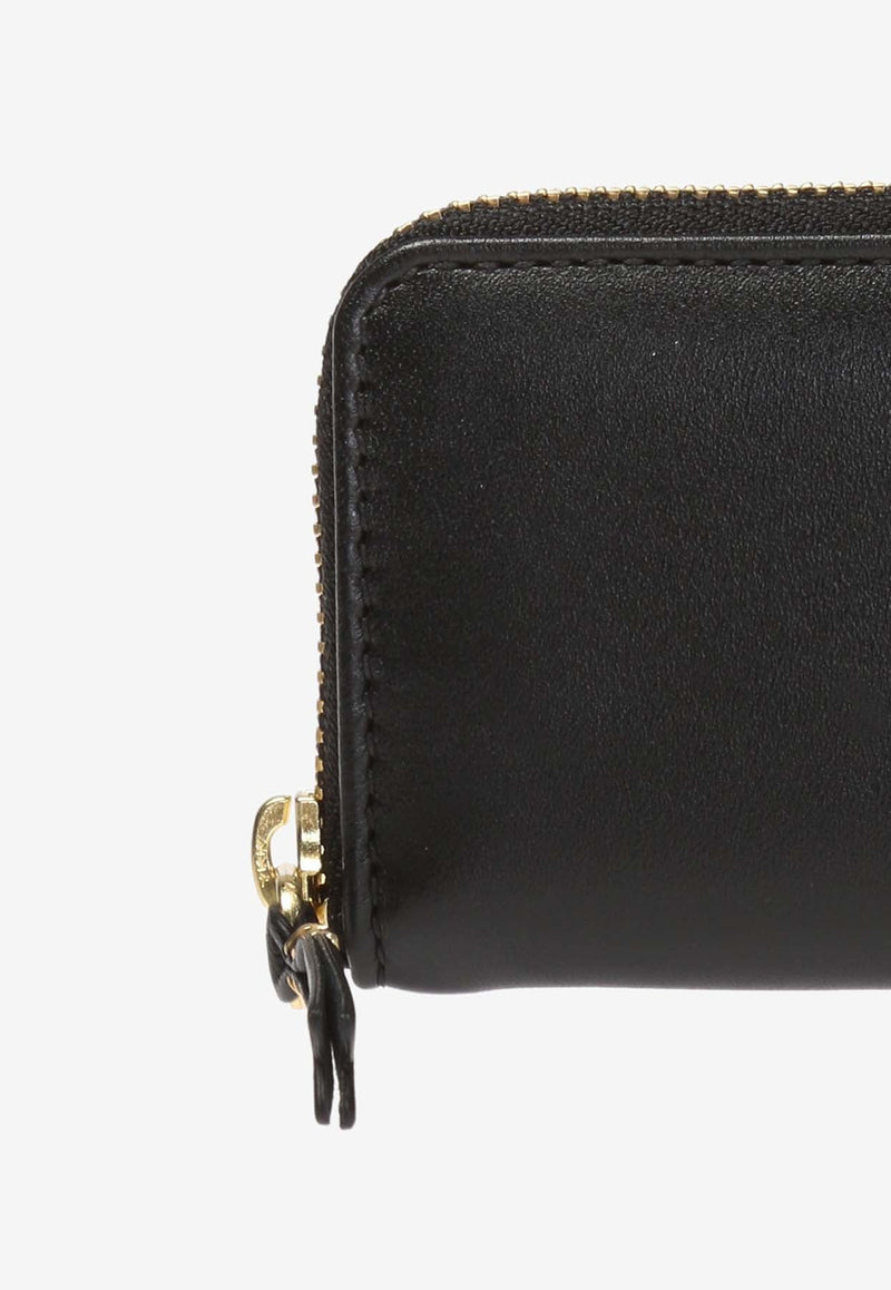 Classic Zip-Around Leather Wallet