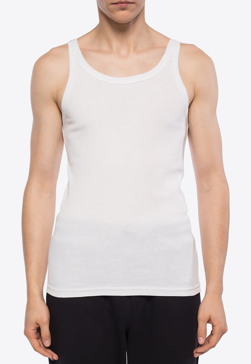 Sleeveless Ribbed T-shirt