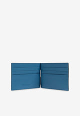 Bi-Fold Intrecciato Bill Clip Wallet