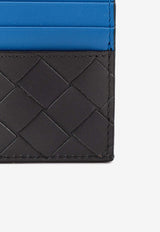 Intrecciato Leather Cardholder