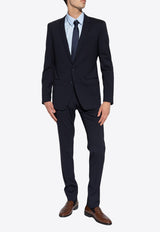 Single-Breasted Wool Tailored Suit