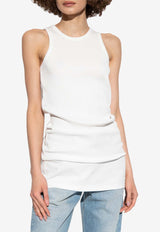 Sleeveless Ribbed Tank Top