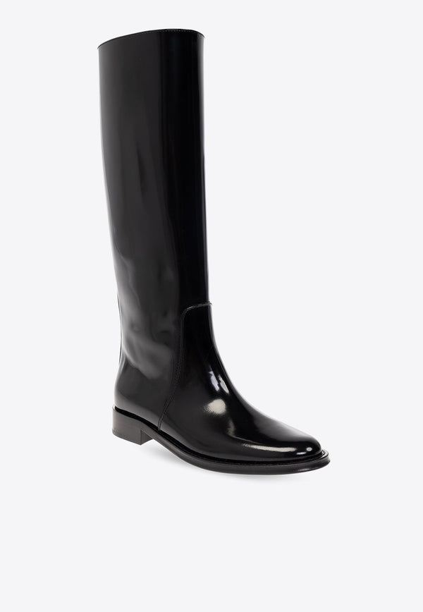 Hunt Leather Mid-Calf Boots
