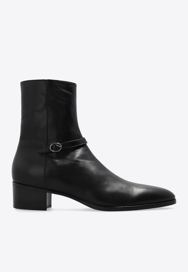 Vlad 45 Leather Ankle Boots