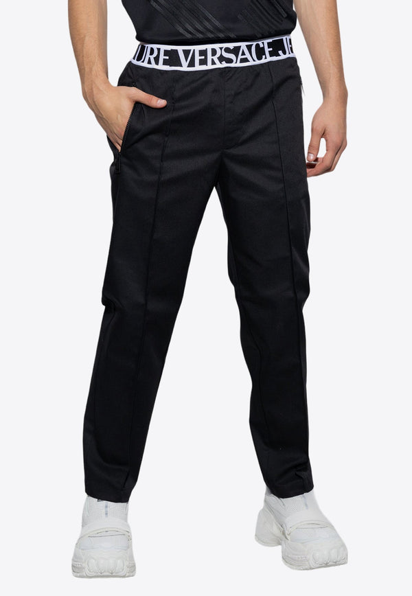 Elastic Branded Waistband Pants