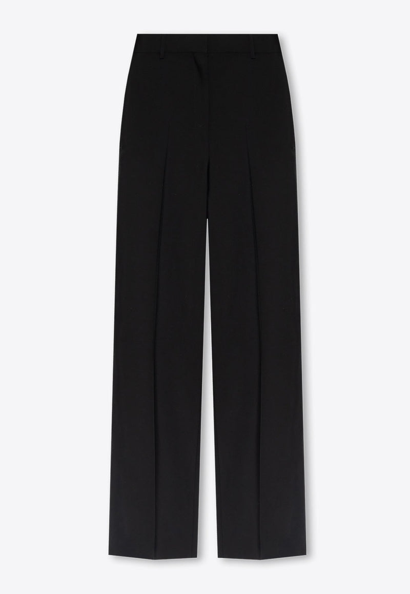 Classic Wide-Leg Wool Pants