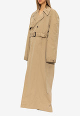 Oversized Deconstructed Trench Coat