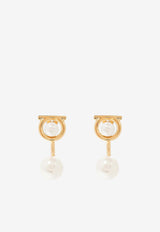 Gancini Pearl Earrings