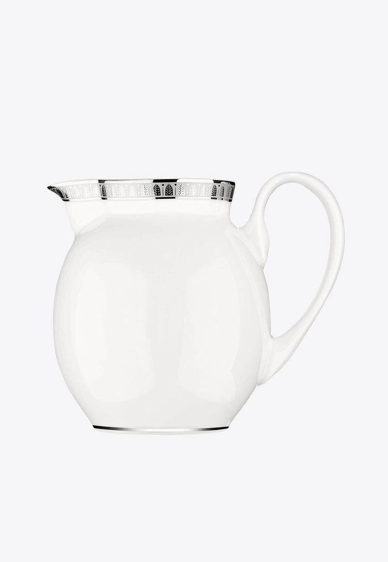 Malmaison Platinum Porcelain Creamer Jug