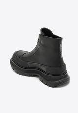 Tread Slick Zip-Up Ankle Boots