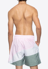 Signature Striped Swim Shorts