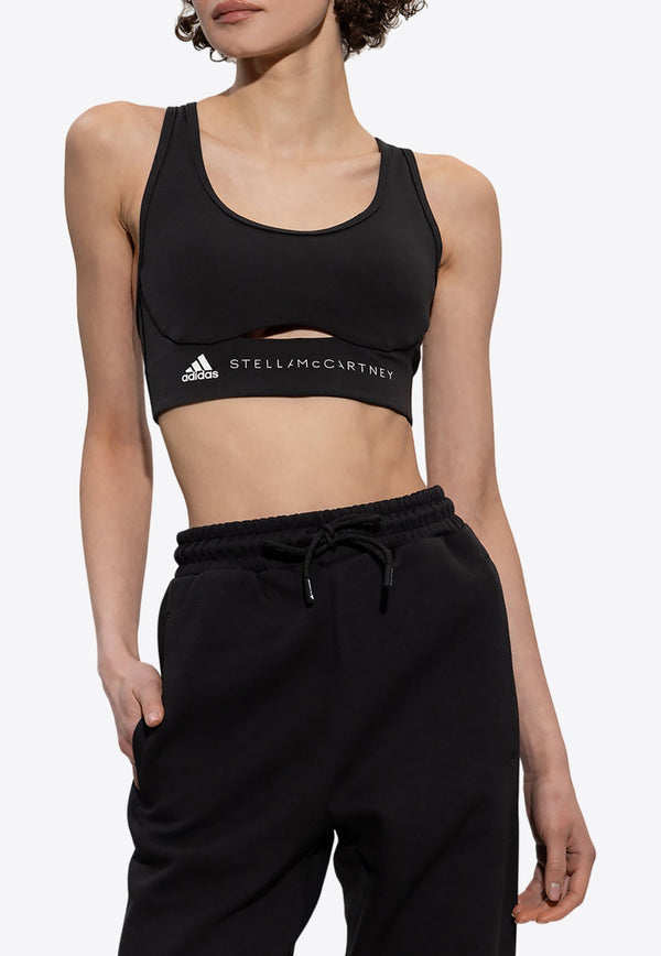 TrueStrength Logo Band Sports Bra