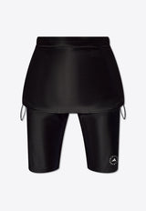 Roll Top Logo Cycling Shorts