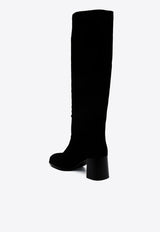 50 Suede Knee-Length Boots