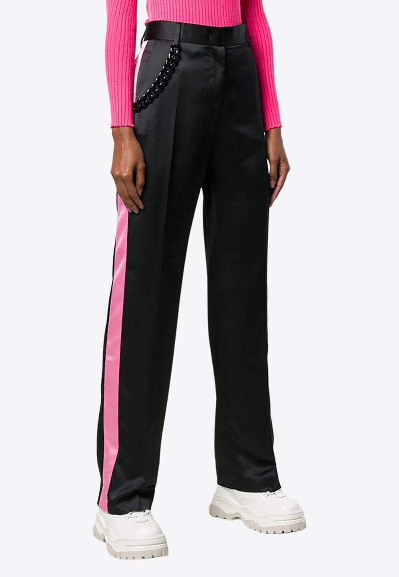 Straight-Leg Tailored Pants