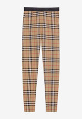 Vintage Checked Leggings