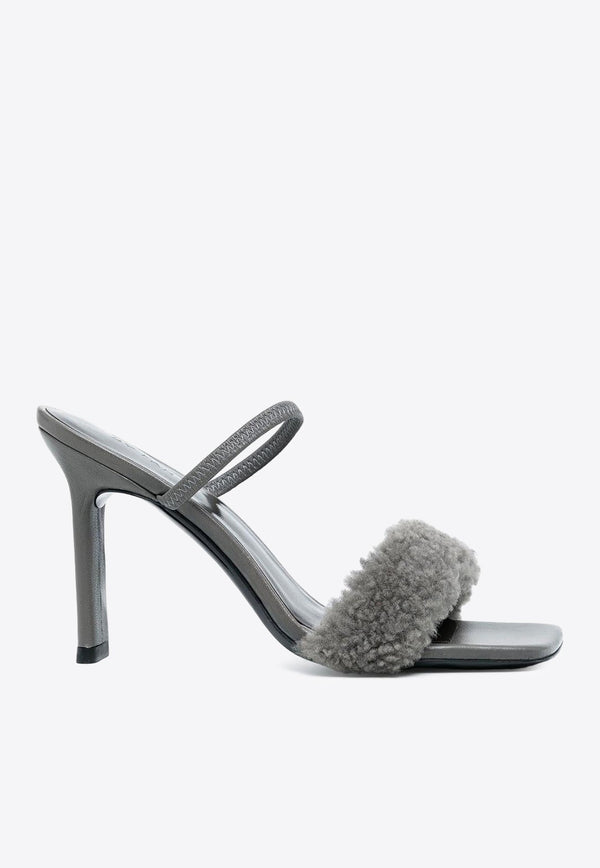 Ada 100 Shearling Strap Sandals