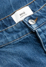 Logo Patch Wide Jeans