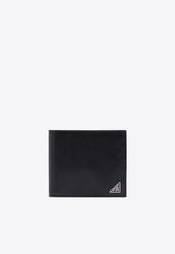 Triangle Logo Bi-Fold Wallet