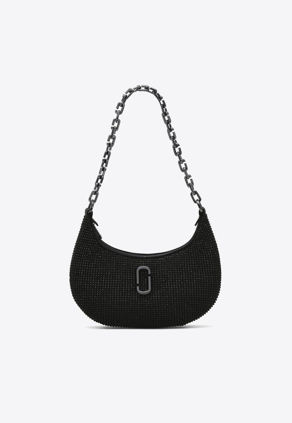 The Small Curve Rhinestone-Embellished Shoulder Bag