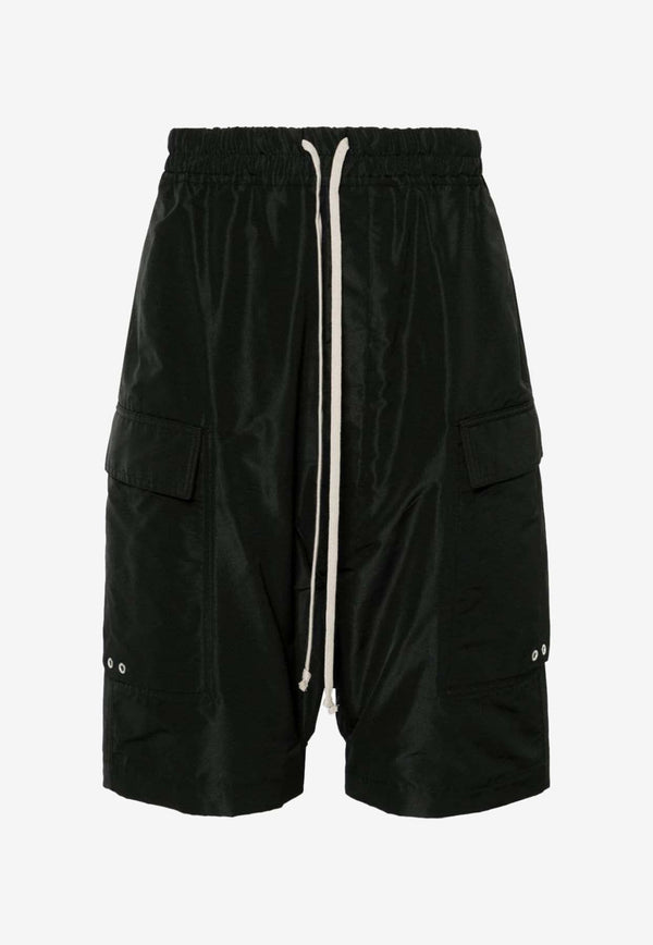 Drawstring Cargo Shorts