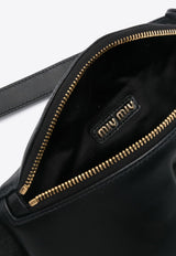 Logo Patch Leather Belt Bag