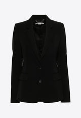 Single-Breasted Blazer in Wool