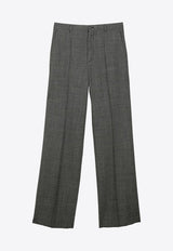 Tailored Wool Wide Pants