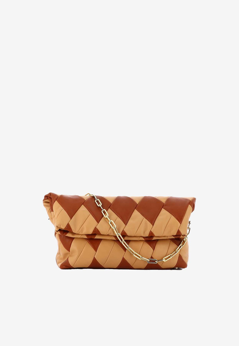 Rombo Quilted Leather Shoulder Bag