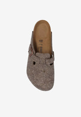 Boston Felt Mules