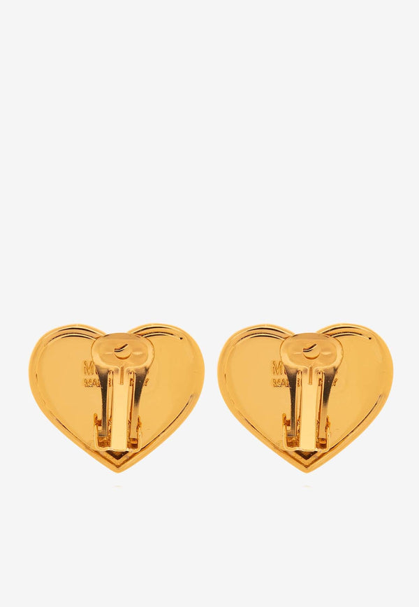 Heart Clip-On Earrings