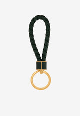 Intrecciato Leather Key-ring