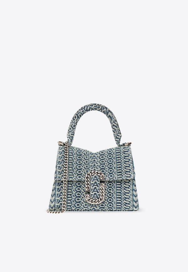 The Mini St. Marc Denim Top Handle Bag