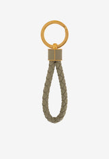 Intrecciato Leather Key-ring