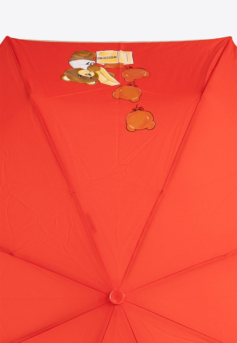 Teddy Bear Handle Compact Umbrella