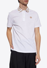 Medusa and Greca Polo T-shirt