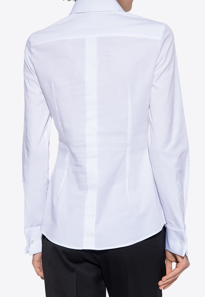 Stretch Tuxedo Long-Sleeved Shirt