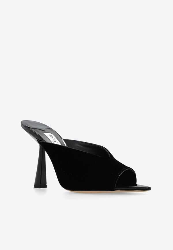 Maryanne 100 Velvet Mules