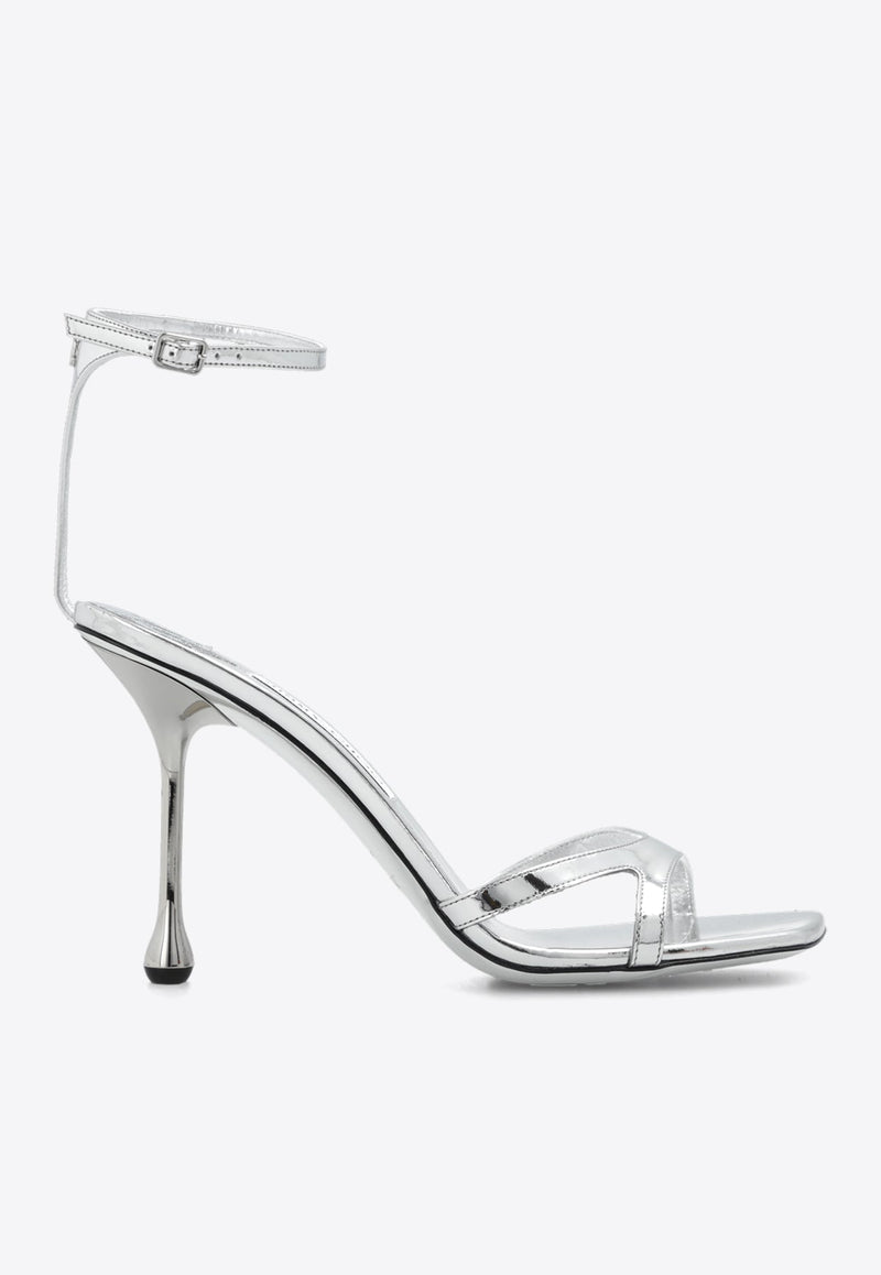 Ixia 95 Metallic Leather Sandals