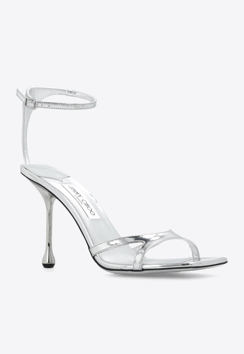 Ixia 95 Metallic Leather Sandals